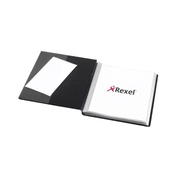Rexel A4 Slimview Display Book 50 Pockets Blue