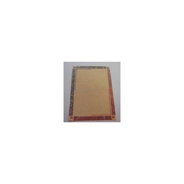 Decadry All Purpose Papers Frame & Borders. Orange Swirl. A4. 80gsm. Pack of 10