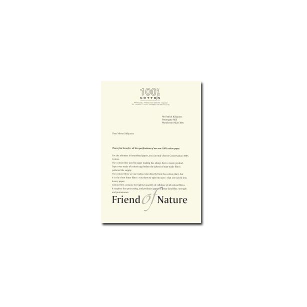 Decadry Cotton Ivory Paper and Business Cards