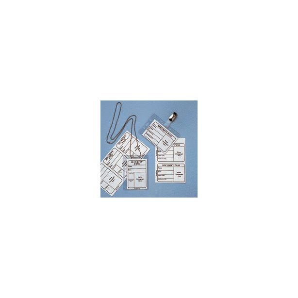 Security Badge - Landscape Or Portrait
