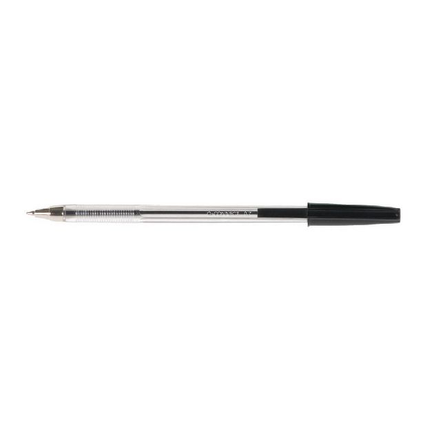 Q Connect Ballpoint Pen, Medium, Black