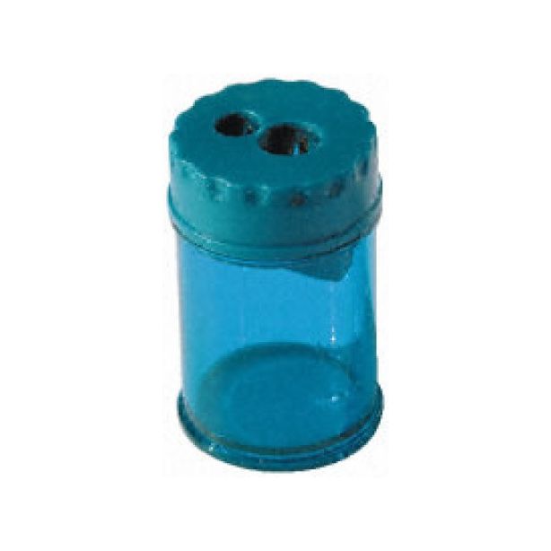 Rapesco Double Barrel Pencil Sharpener Turquoise