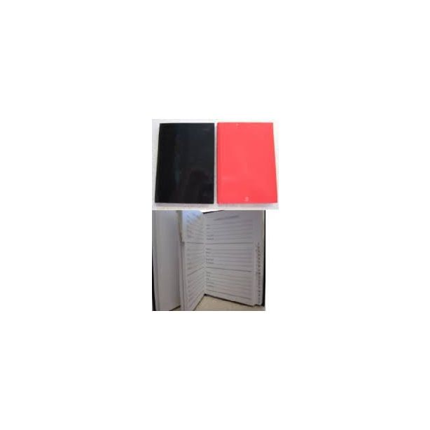 Black Pocket Address Book