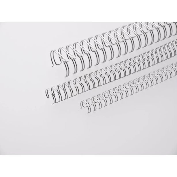 Renz Wire Binding Rings, 23 Loops, Black, 16mm, Pack of 50