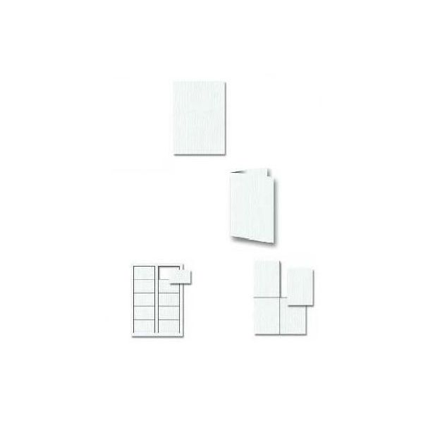 Decadry Rib Ultra White Paper and Cards