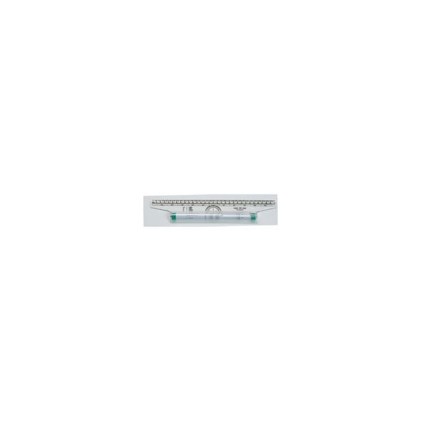 Linex Rolling Ruler 30cm, 180° Protractor, Length:300mm