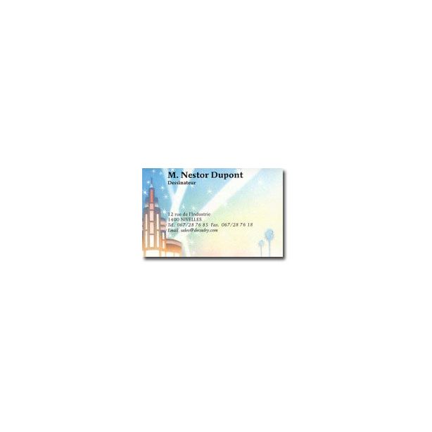 Decadry Hollywood Business Cards, 175gsm, Pack of 120