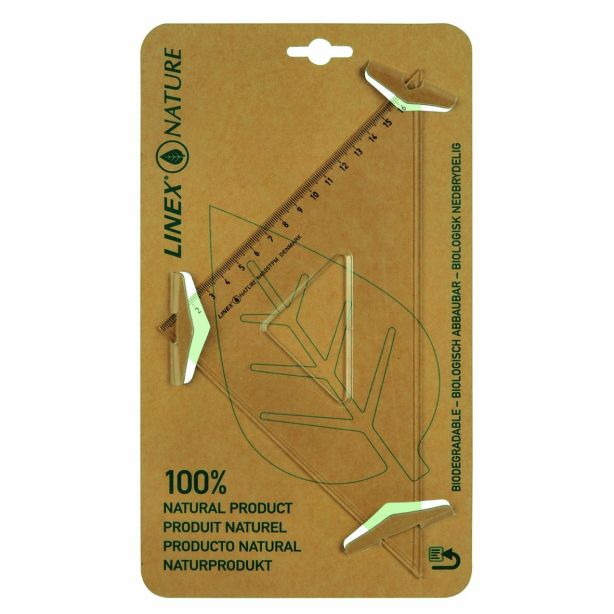 Linex Nature 45°/90° Set Square 233500