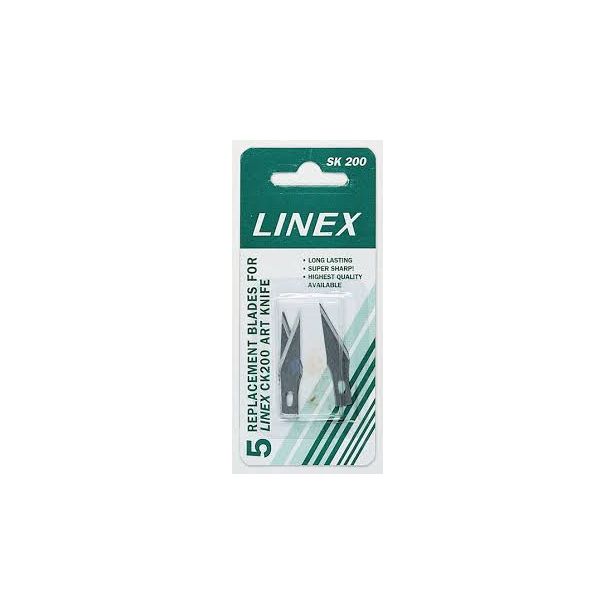  Linex Blister Pack with 5 blades for CK200