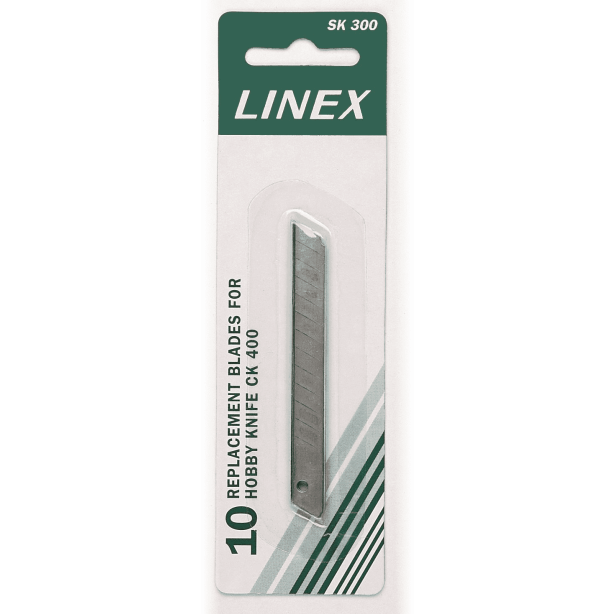  Linex Blister Pack with 10 blades for CK400 & CK1000