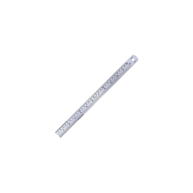 Linex Stainless Steel Ruler Length:30cm Width:19mm