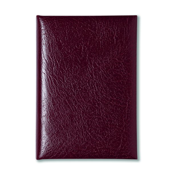 Montana Grain Leather Journal Book 200 Leaf 217x155mm, Burgundy