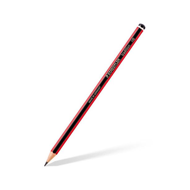 Staedtler Tradition Pencil  H 110-H. Pack of 12