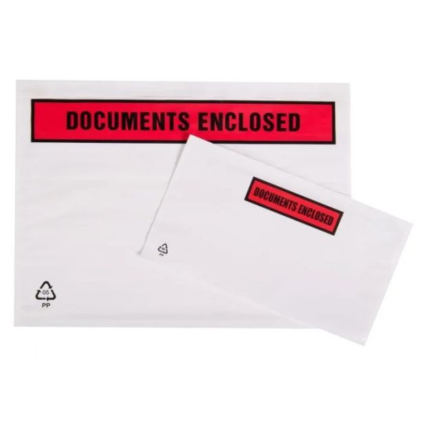 Tenza Documents Enclosed Envelopes, A6, Pack of 100