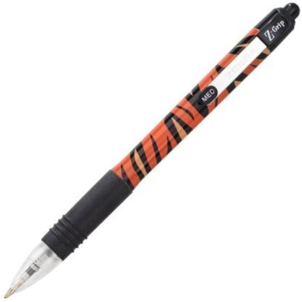 Zebra Z-Grip Funky Ball Point Pens Tiger Design