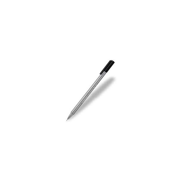 Staedtler Triplus Fine Liner, 0.3mm, Black 334-9, Pack of 10