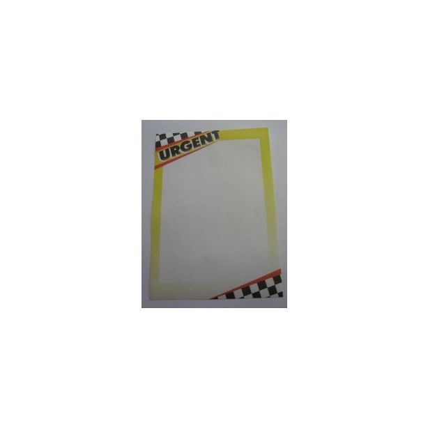 Decadry Preprinted A4 Paper, Urgent, 80gsm, Pack of 10