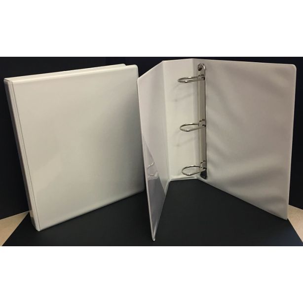 Presentation 3-D Ringbinder, Capacity 25mm, White