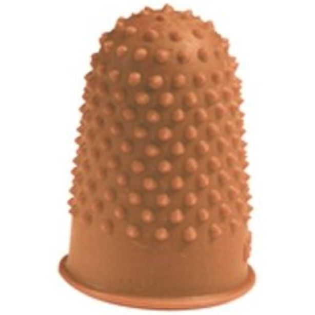 Q Connect Thimblettes Size 3 Orange, Pack of 15