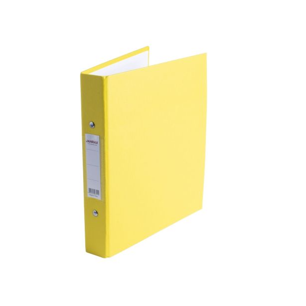 2-Ring Binder A5 25mm Yellow