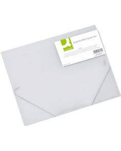  Q Connect Elasticated Folio, Clear