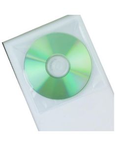 Q Connect CD Envelope Polyproylene, Pack of 50