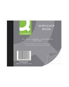 Q Connect Duplicate Book, 102 x 127mm (4 x 5'')