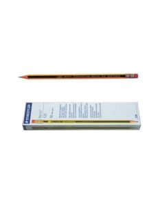 Staedtler Noris Pencil HB Eraser-Tipped 122-HBRT