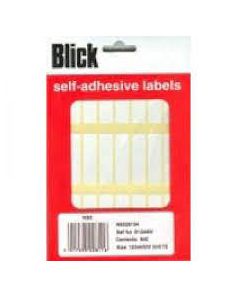 Blick White Labels Size 12x44mm Pack of 840