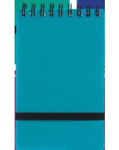 Snopake 127 x 76mm NoteGuard Hardback Notebook Turquoise