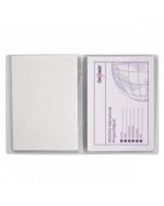 Snopake Classic Clear Display Book A4, 24 Pocket, Clear, Pack of 10