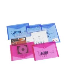 Rexel Ice Popper Wallets Translucent