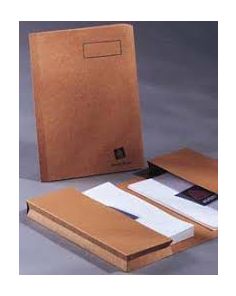 Guidex Twin Wallet, Brown, Foolscap 