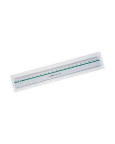 Linex School Rulers With Green Stripe, Length:20cm