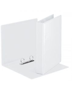 Esselte A4 Presentation 2D Ringbinder, 25mm White