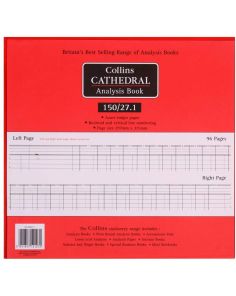 Cathedral Analysis Book 96 Pages Red 150/27.1