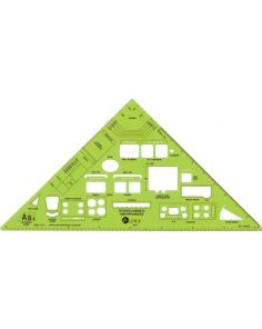 Jakar 4644  Kitchen Cabinet & Appliances Template Scales 1:25 1:50