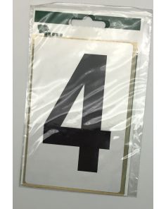 Ivy Wheelie Bin Adhesive Label No: 4 Size 120 x 80mm 1 sheet