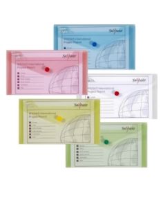 Snopake Polyfiles Classic Assorted, A4(330x225mm), Pack of 5