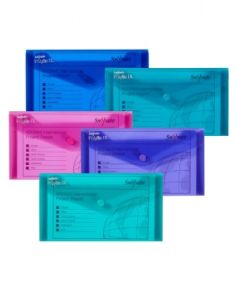 Snopake Polyfiles Electra Assorted, A4(330x225mm), Pack of 5