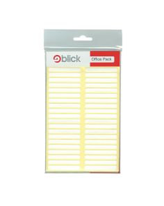 Blick White Labels Size 12x38mm. Pack of 1120