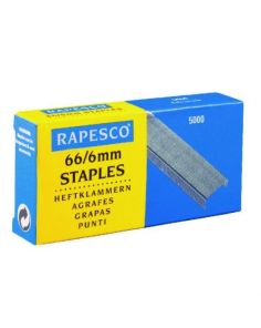 Rapesco 66/6 Staples Pack of 5000 S66600Z3