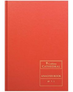 Cathedral Analysis Book 96 Pages Red 69/7.1