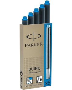 Quink Cartridges Washable Royal Blue Pack of 5 