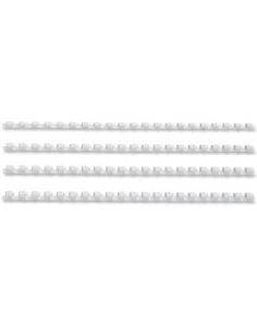 Q Connect Plastic Binding Combs 6mm White Pack of 22