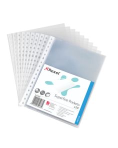 Rexel Pocket A5 Superfine, Pack of 20 