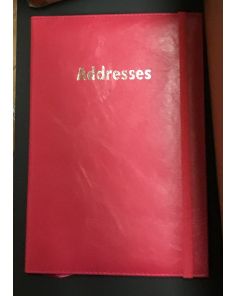 Dataday Padded Address Book, 210mm x 145mm, Pink