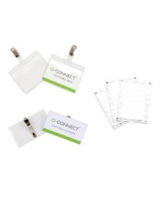 Q Connect Visitor and Security Badges