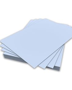 Q Connect Bank Paper, Light Blue, Pack of 35