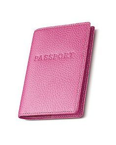Filofax Breast Cancer Campaign Leather Passport Cover Pink